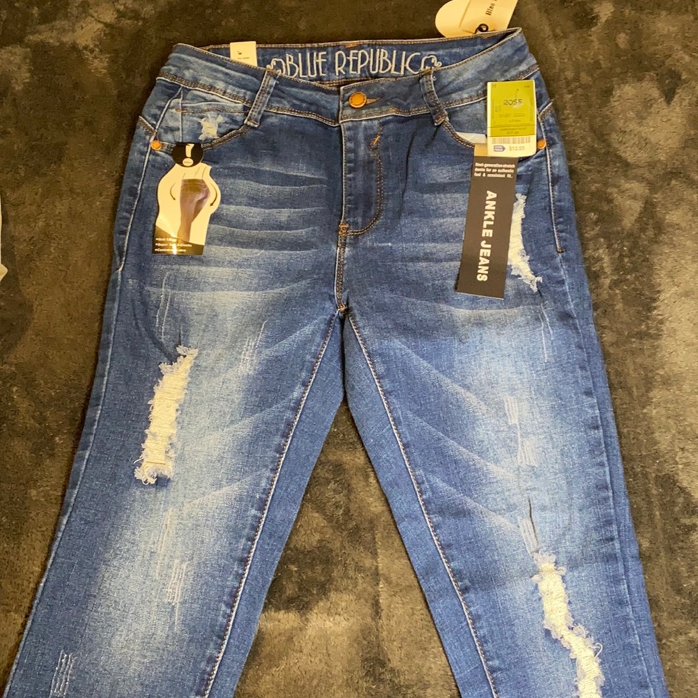Ankle jeans